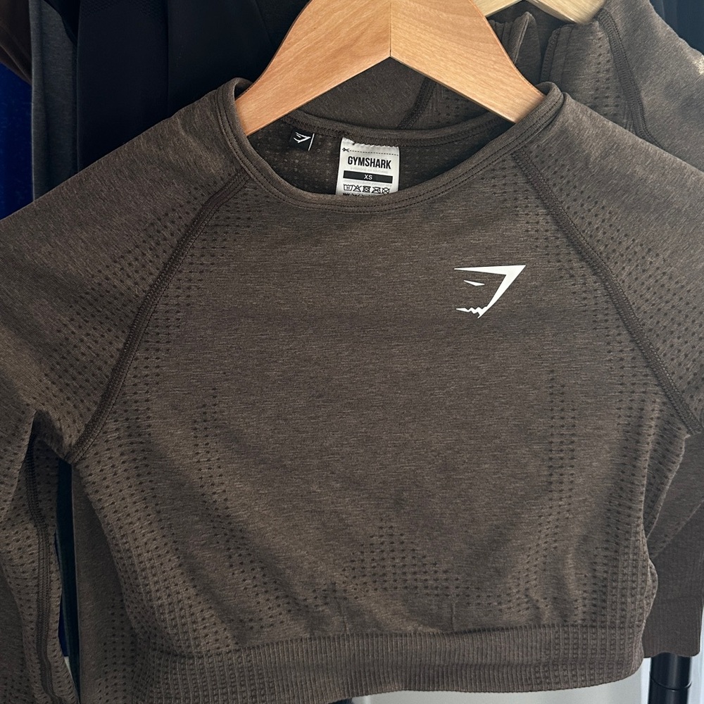 Gymshark Vital Seamless Crop Longsleeves